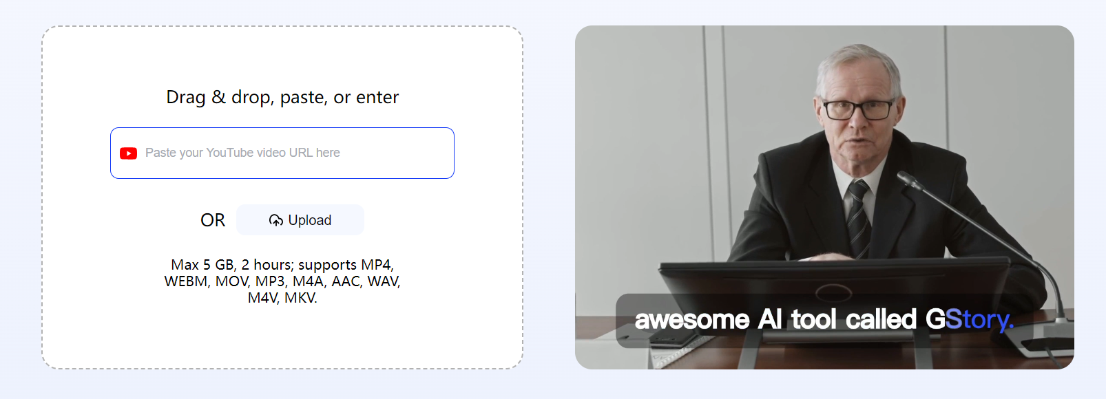 upload videos