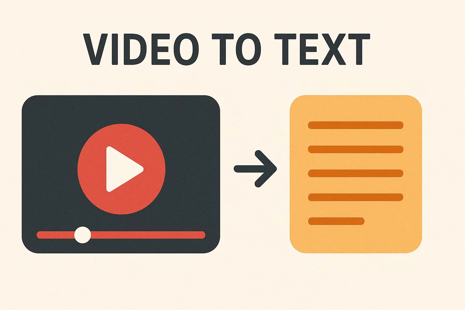 video to text