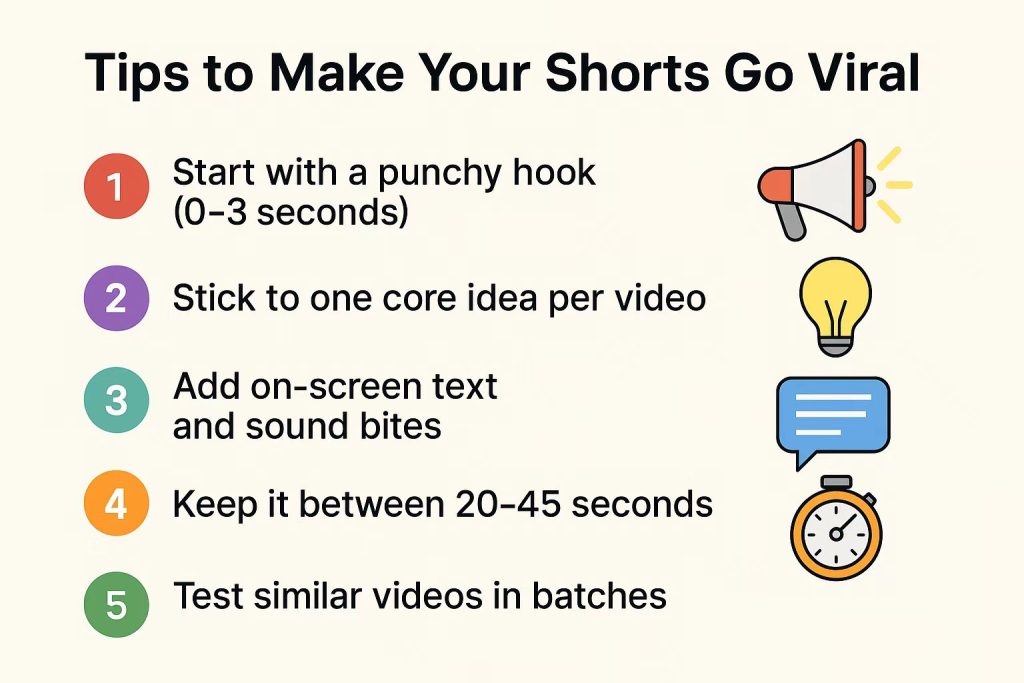 make shorts go viral
