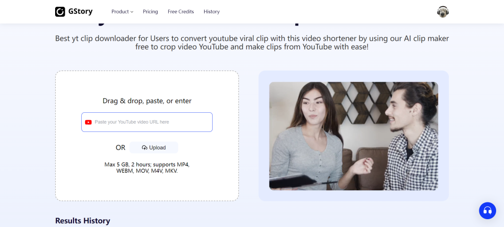 gstory ai clip maker