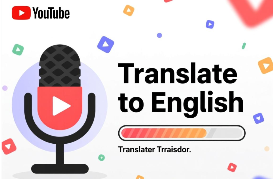 translate youtube video to english