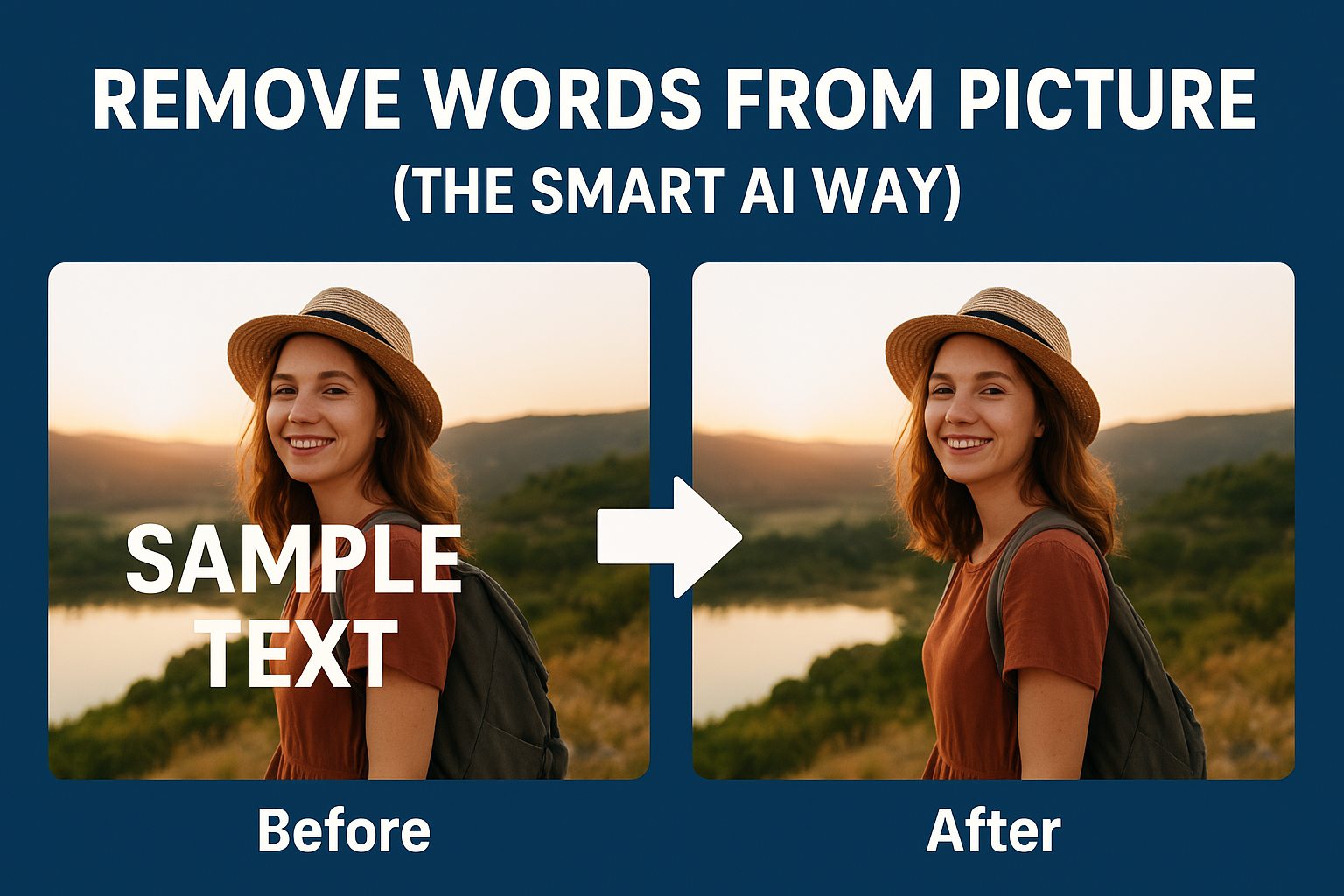 remove words from picture