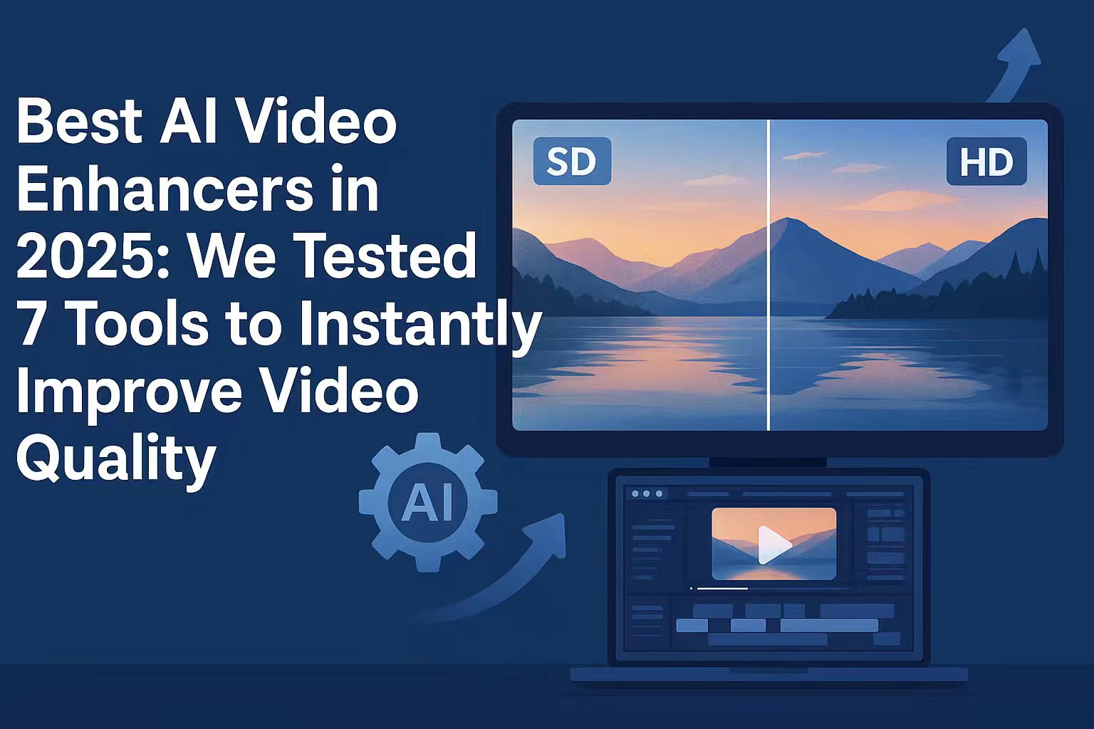 Best AI Video Enhancers in 2025: We Tested 7 Tools to Instantly Improve Video Quality