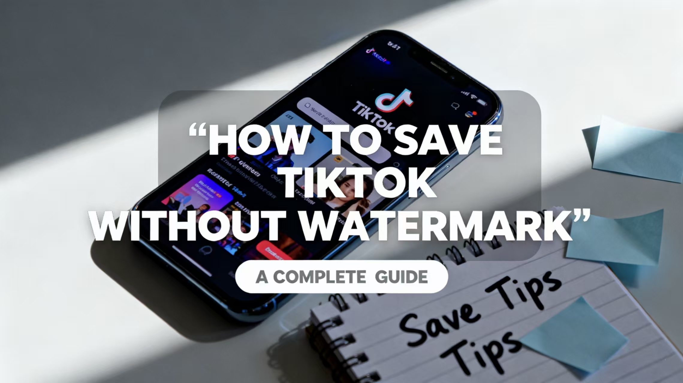How to Save TikTok Without Watermark: A Complete Guide