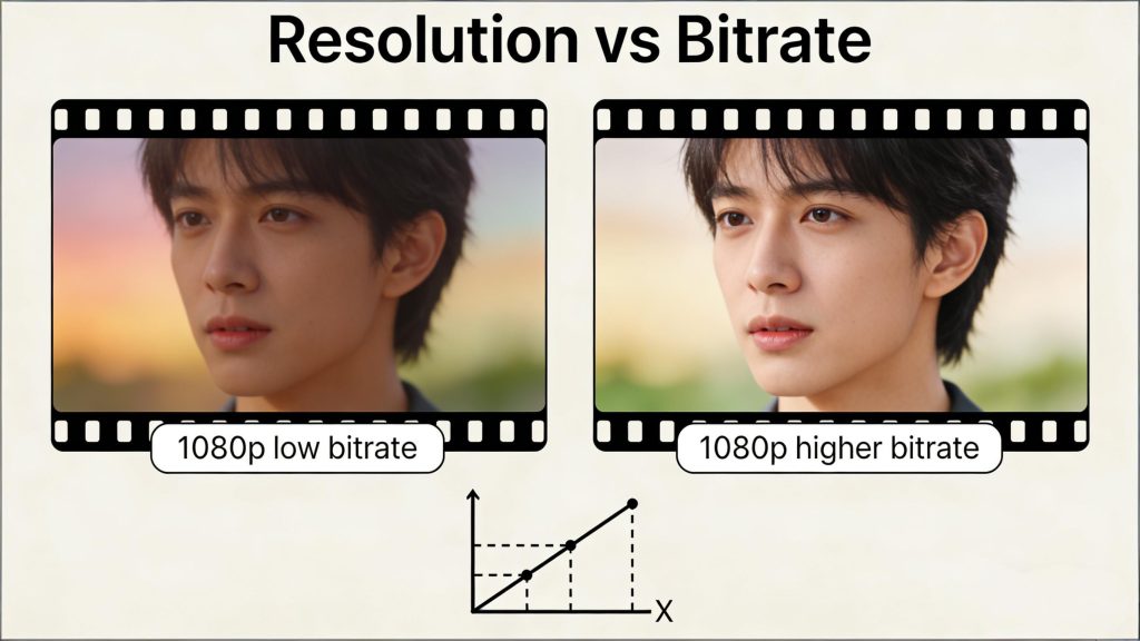resolution vs bitrate