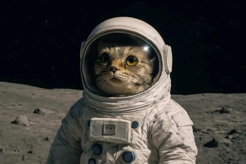 A Cat in Space