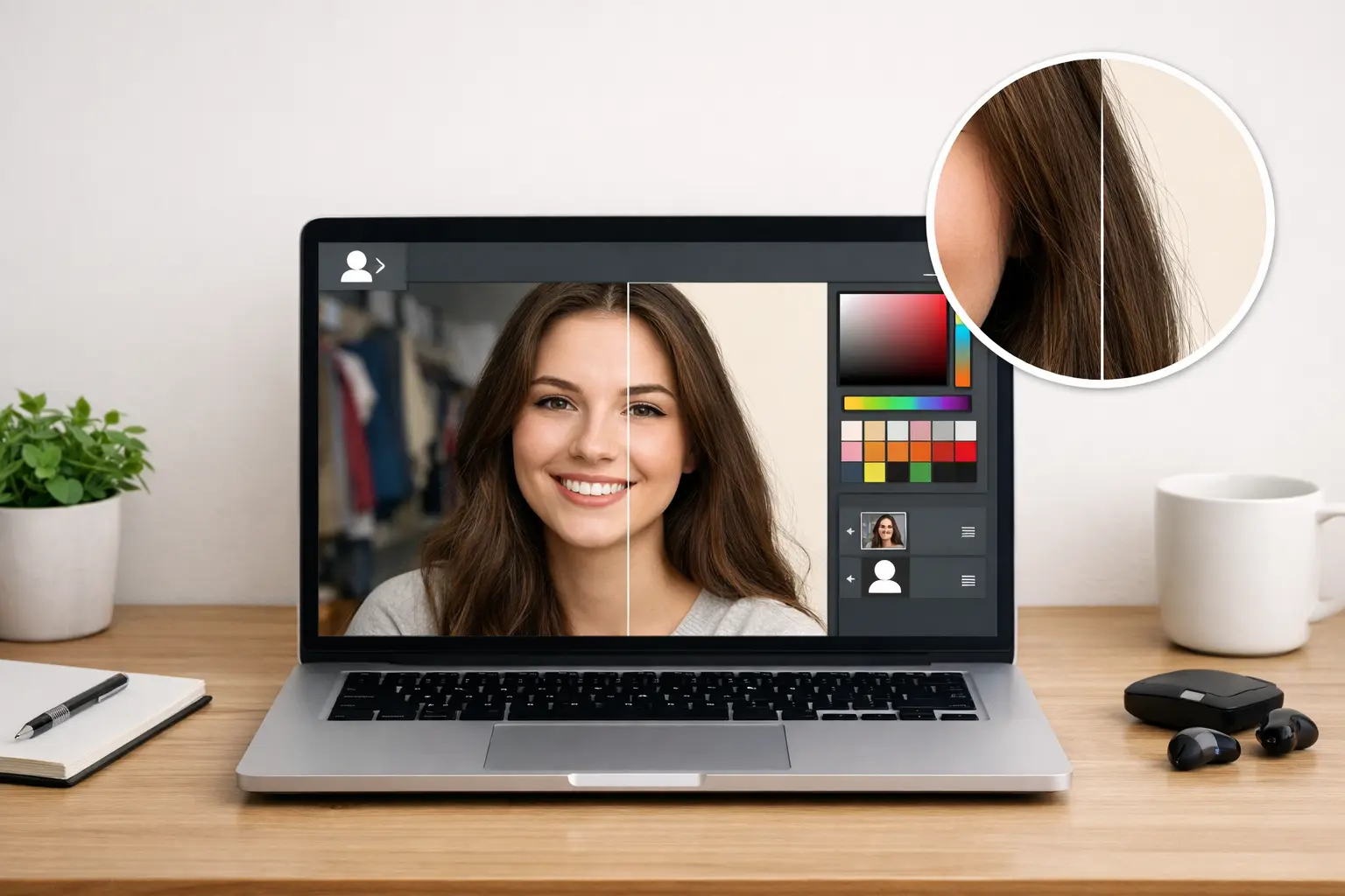 How to Change Background Color of a Photo Online Without Messy Edges