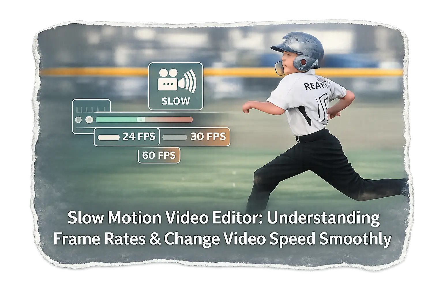 Slow Motion Video Editor: Understanding Frame Rates & Change Video Speed Smoothly