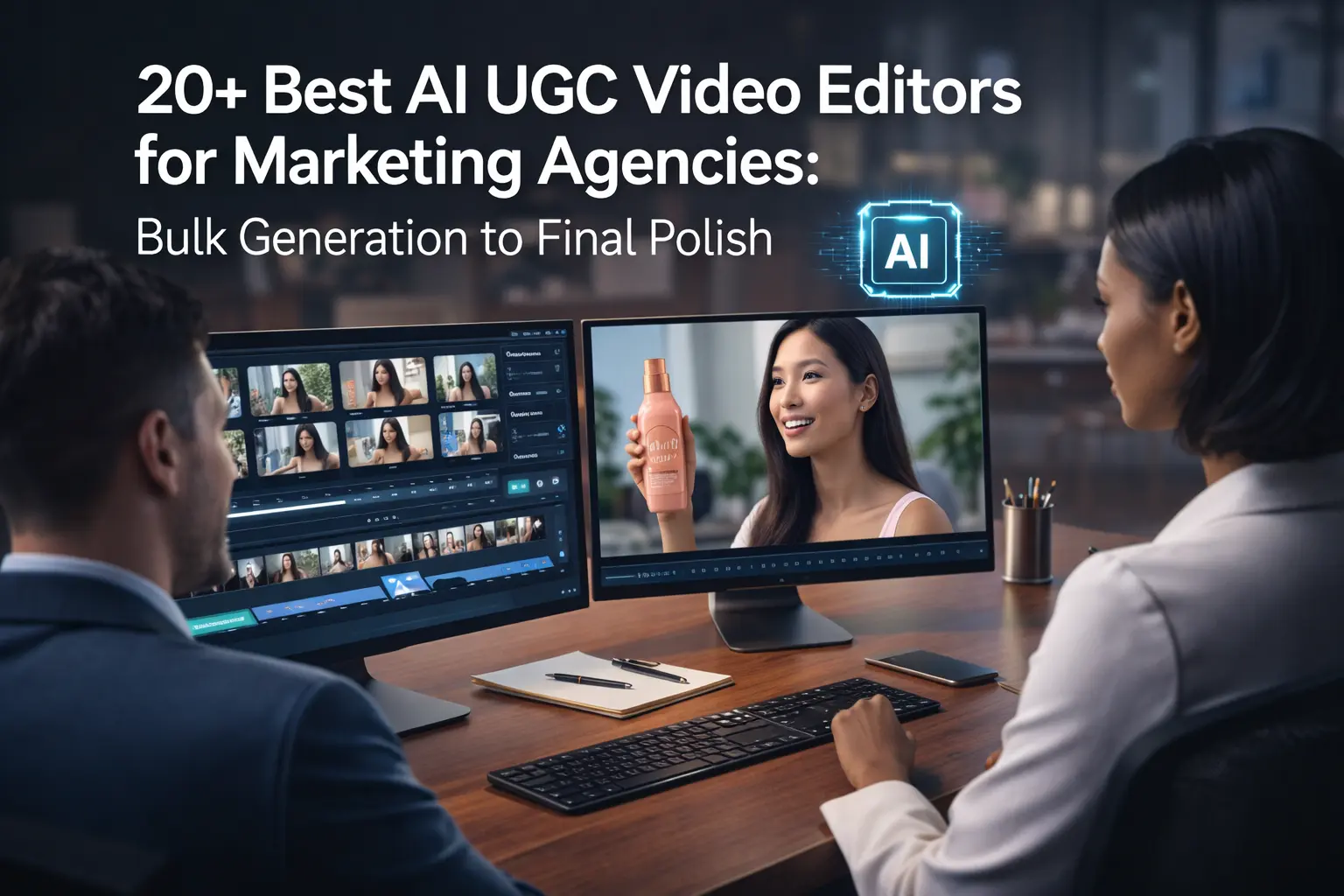 20+ Best AI UGC Video Editors for Marketing Agencies: Bulk Generation to Final Polish