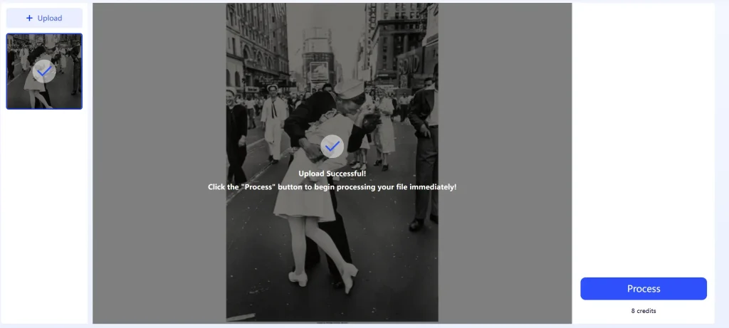 how to restore old photos step1