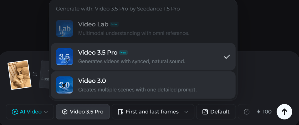 examples of can not finding seedance 2.0 when using