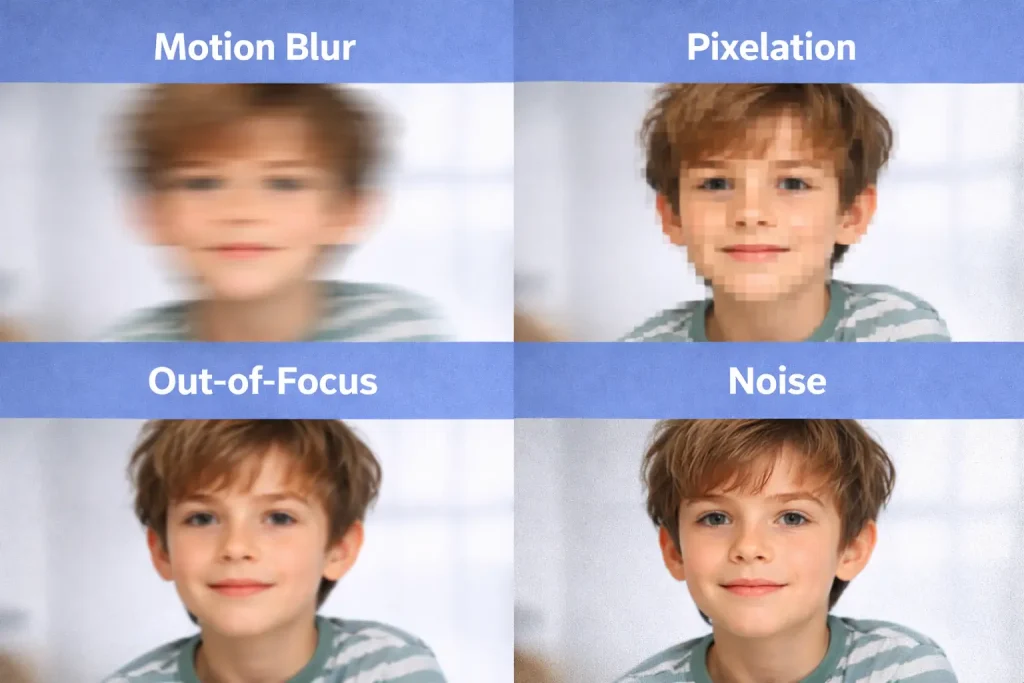 motion blur and other situations