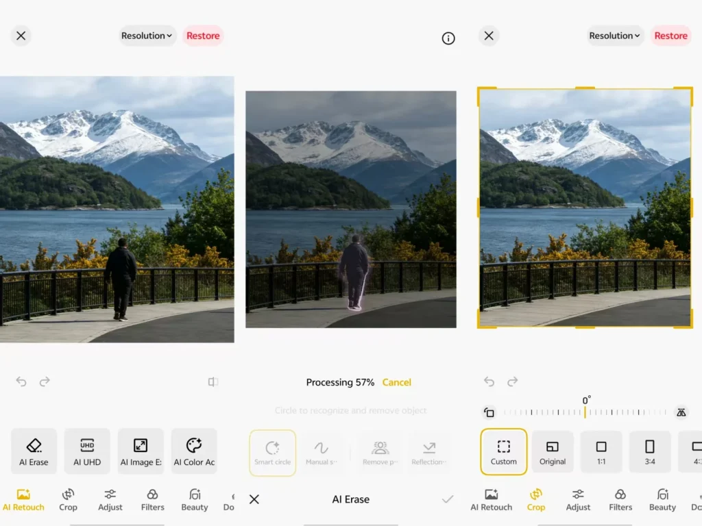 Remove a Person from a Photo with Android