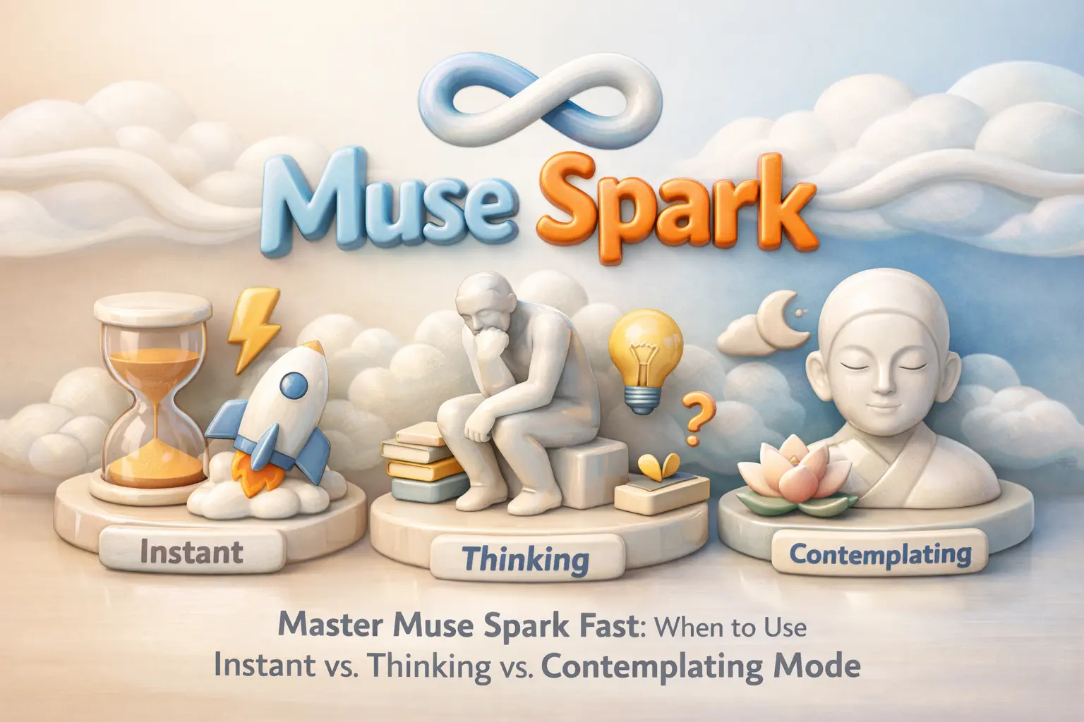 Master Muse Spark Fast: When to Use Instant vs. Thinking vs. Contemplating Mode